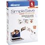 5PK DVDR 16X SIMPLESAVE PHOTO