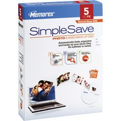Memorex SimpleSave Photo & Back-Up Discs