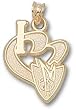 Dallas Mavericks "I Heart Logo" 3/4" Charm/Pendant