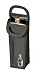 True Fabrications 1-Bottle Chiller Wine Bag, Black