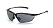 Crossfire Sniper Safety Glasses with Matte Black Frame and Smoke Lens