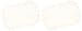Heritage Lace Dogwood Placemat, 14 by 19-Inch, Ecru, Set of 2