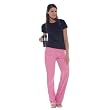 Black Classic Fit Every Day Crew Neck Womens' Solid color contoured T-Shirt, 100% cotton,