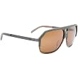 Spy Bodega Sunglasses - Spy Optic Look Series Sportswear Eyewear w/ Free B&F Heart Sticker Bundle - Green with Brown Horn/Bronze