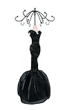 JEWELLERY HANGER BLACK DRESS