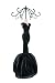 JEWELLERY HANGER BLACK DRESS