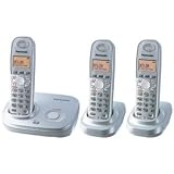 Panasonic KX-TG6313S Expandable Digital Cordless Phone System - Silver