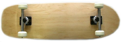 Moose Old School Complete Skateboard (Natural, 10