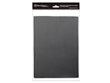 SilverStone 21-Inch x 15-Inch 4mm Thick 2-Piece Sound Dampening Acoustic EP0M Silent Foam SF01 (Black)
