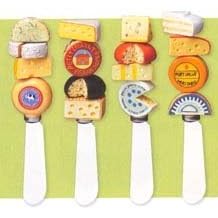 Beaded Cheese 4-pc. Spreader Set by Boston Warehouse