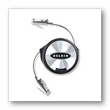 Belkin F8V072V 8-Feet Retractable CAT 5 Network Cable