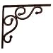 Stanley Hardware 7-by-8-Inch Traditional Shelf Bracket, Satin Bronze #250592