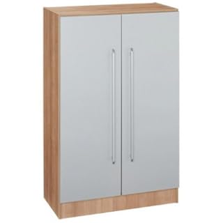 Highbord / Türen SIGNA 7550 3 OH Nussb / Silber