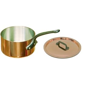 Mauviel Cuprinox 18cm Copper Saucepan & Lid