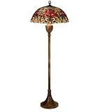 64.5H Rose Bouquet Floor Lamp