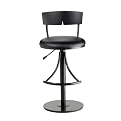 Halley Adjustable Barstool - Black