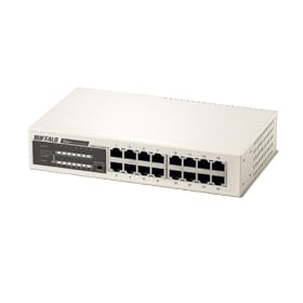 BUFFALO Giga �X�C�b�`���OHub 16�|�[�g LSW3-GT-16NSR