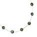 Liquid Silver and Green Turquoise Necklace