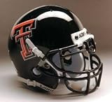 Texas Tech Red Raiders Schutt Full Size Replica Helmet - COLLEGE ATHLETICS Sports Merchandise