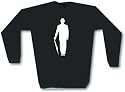 Man With Umbrella Logo Men's Sweat Shirt in 2 colors Small thru 3XL
