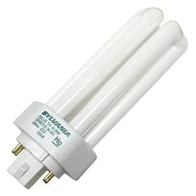 Sylvania 20882 - CF26DT/E/IN/841 - 26 Watt Triple Tube Compact Fluorescent Light Bulb, 4100K Sylvania 20882 - CF26DT/E/IN/841 - 26 Watt Triple Tube Compact Fluorescent Light Bulb, 4100K