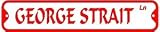 STRAIT LANE george country novel street sign