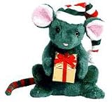 Ty Beanie Babies Tidings the Mouse Internet Exclusive December 22, 2003