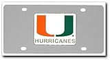Logo License Plate, Miami Hurricanes
