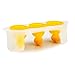 Tovolo Rubber Ducky Ice Molds, Flexible Silicone, Tray Handles, Set of 3