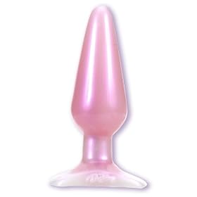 Doc Johnson Iridescent Butt Plug, Medium, Pink