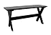 Kitchen & Housewares : Carolina Cottage Antique Black Finish Essex Bench