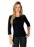 Women's Round Neck 3/4 Sleeve Sweater