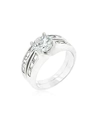 Silver Tone Stackable Ring Set