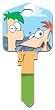 Phineas & Ferb Kwikset KW1 House Key