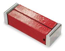 Industrial Grade 6XY75 Bar Magnet, 3 In L, Pull 0.4 Lb, PK 2