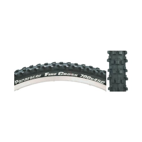 Panaracer Fire Cross 700 x 45c Knobby Folding Black Tire