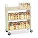 Bretford Single-Sided Book Truck - 3 Shelf - 4