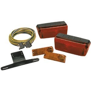 Wesbar 007516 Marine Trailer Lighting Kit with 25' Harness