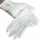 Baumwollhandschuhe für Männer m Druckknopf Weihnachten