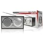 K�nig HAV-TR11 Retro Radio Tragbares Radio (UKW-/MW-Tuner, 200 mW, RMS) schwarz