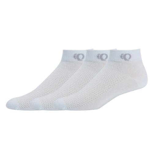 Pearl iZUMi Women's Select Low Sock 3-Pack,White,Medium