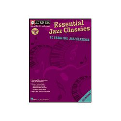 Hal Leonard Jazz Play Along Essential Jazz Classics Vol. 12 Book and CD