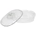  : CorningWare 2-1/2-Quart Oval Casserole Dish with Glass Lid