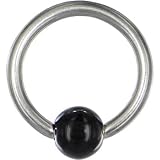 14 gauge STILL WATERS BCR Captive Ring