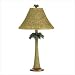 Palm Tree Rattan Lamp