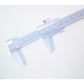 Vernier Caliper 24 Aluminum, Metric SAE by Pit Bull