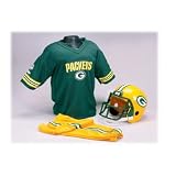 NFL Packers Football Helmet and Uniform Set (Youth Small)