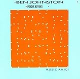 Ben Johnston: Ponder Nothing