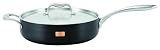 Marco Pierre White Hard Anodised with Copper Base 28 cm Saute + Lid
