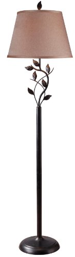 Kenroy Home 32240ORB Ashlen Floor Lamp, Oil Rubbed Bronze Finish